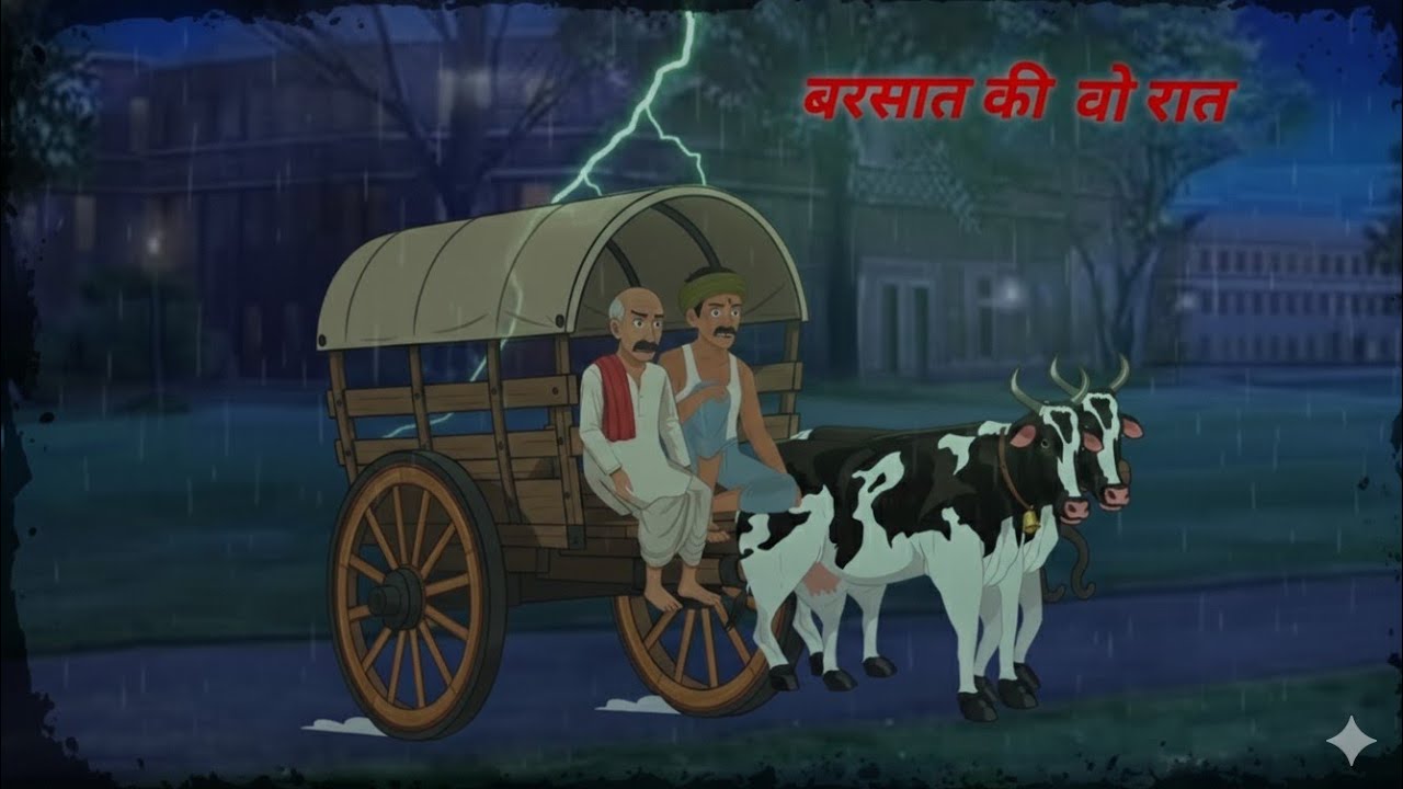 बरसात की वो रात । BARSAT KI O RAT । Hindi kahaniyan। Moral story। Horror story। 