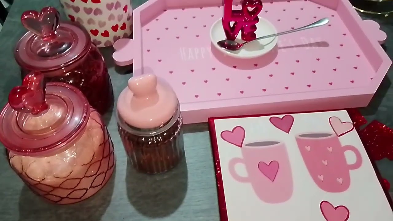 ❤️ Decoración de San Valentín en mi estación de café. ☕ ❤️