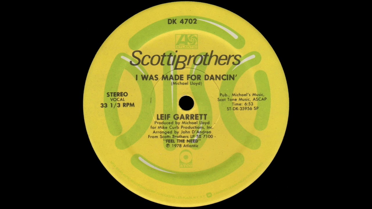 Leif Garrett - I Was Made For Dancin' (12