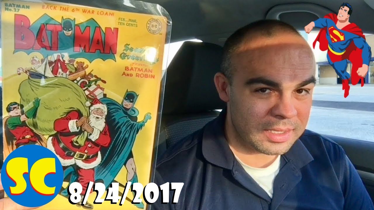 New Comic Haul (8/24/17): Detective Comics 963, Action Comics 986, Silver-Age Comic Haul & more!!