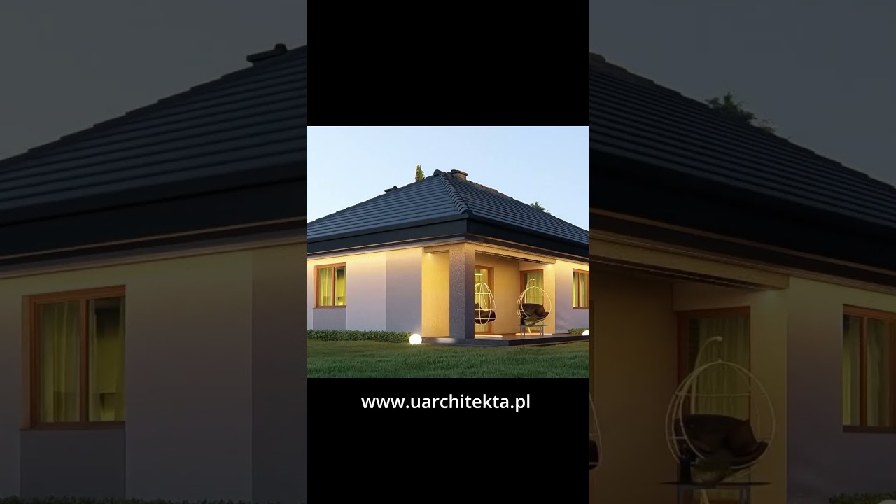 Projekt domu #uA1 #uarchitekta projekty dom&oacute;w #uarchitekta #dream #design #dom #art