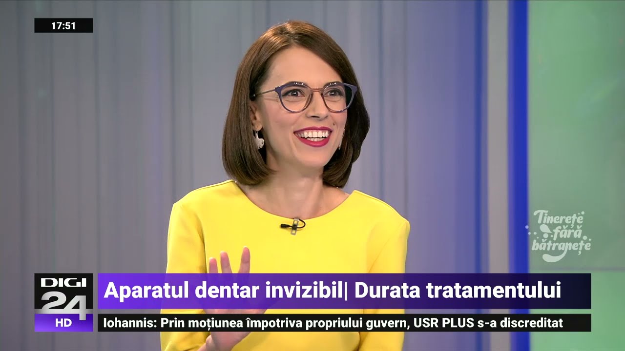 Ce avantaje și dezavantaje are aparatul dentar invizibil. Tinerețe fără bătrânețe, Digi24