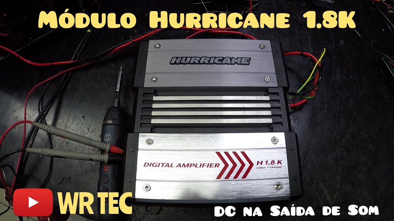 Módulo Hurricane 1.8K - DC na Saída de Som