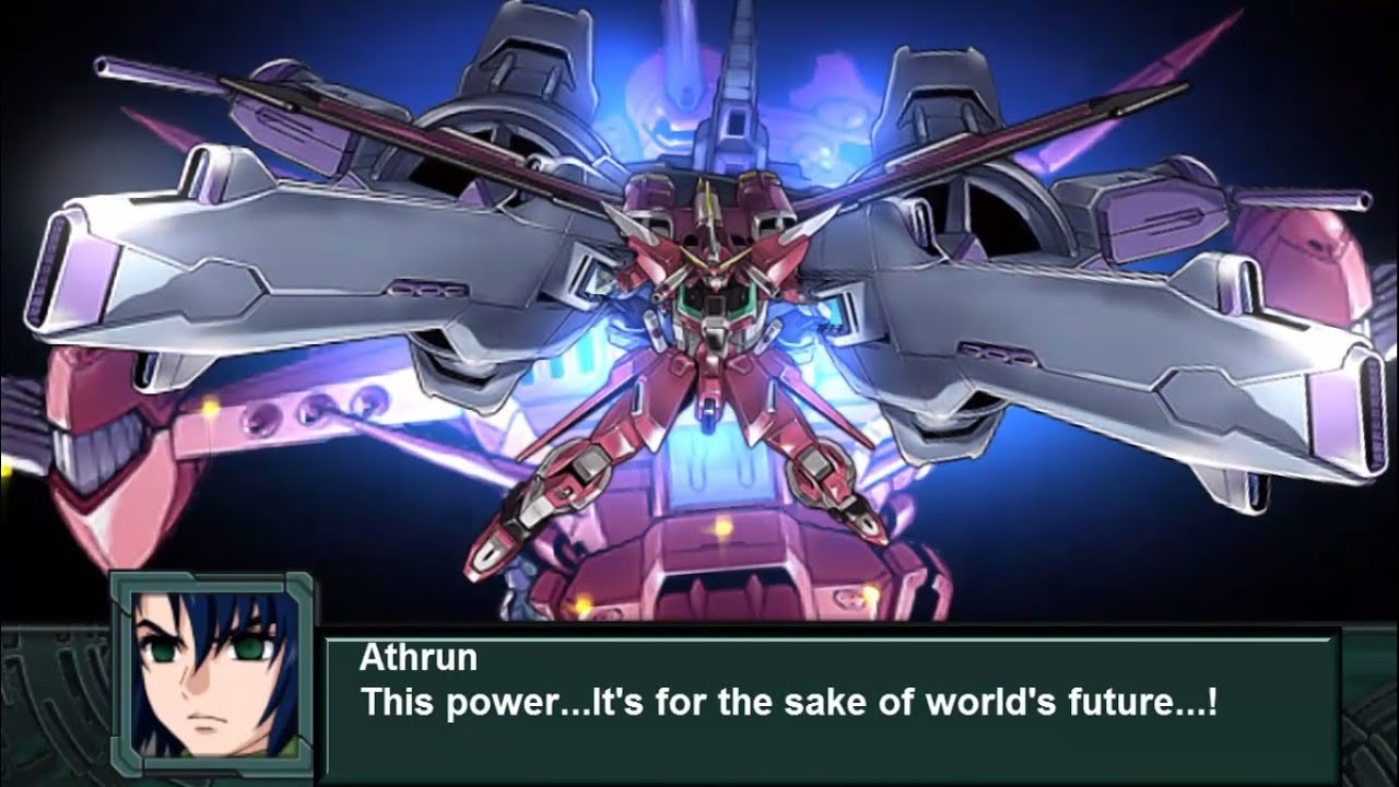 Super Robot Wars Z2: Saisei Hen - Infinite Justice Gundam All Attacks (English Subs)