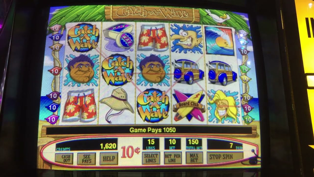 IGT Catch a Wave | $300 cash-in | $15 MAX BET spins — Can I get the Big Kahuna Bonus???