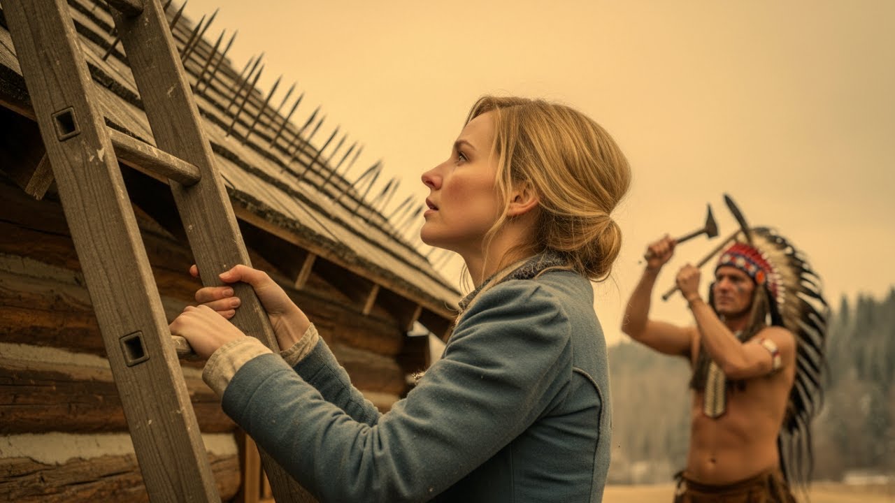 They Called Her Crazy for the Spikes on the Roof… Until the Comanche Warrior Came and the Storm Hit