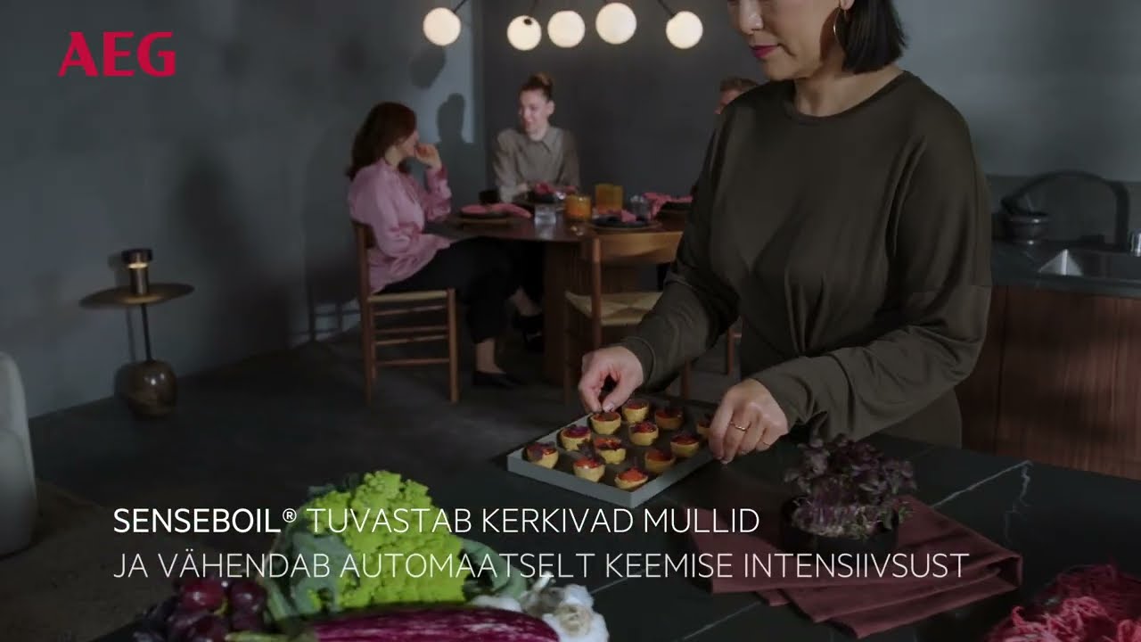AEG SenseBoil® 8000 induktsioonpliit – vesi ei kee üle