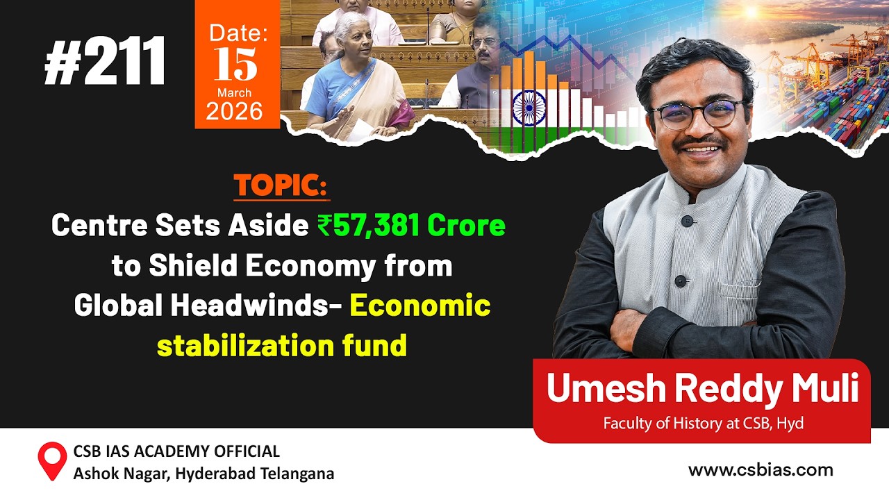 Centre Sets Aside ₹57,381 Crore to Shield Economy from Global Headwinds- Economic stabilization fund