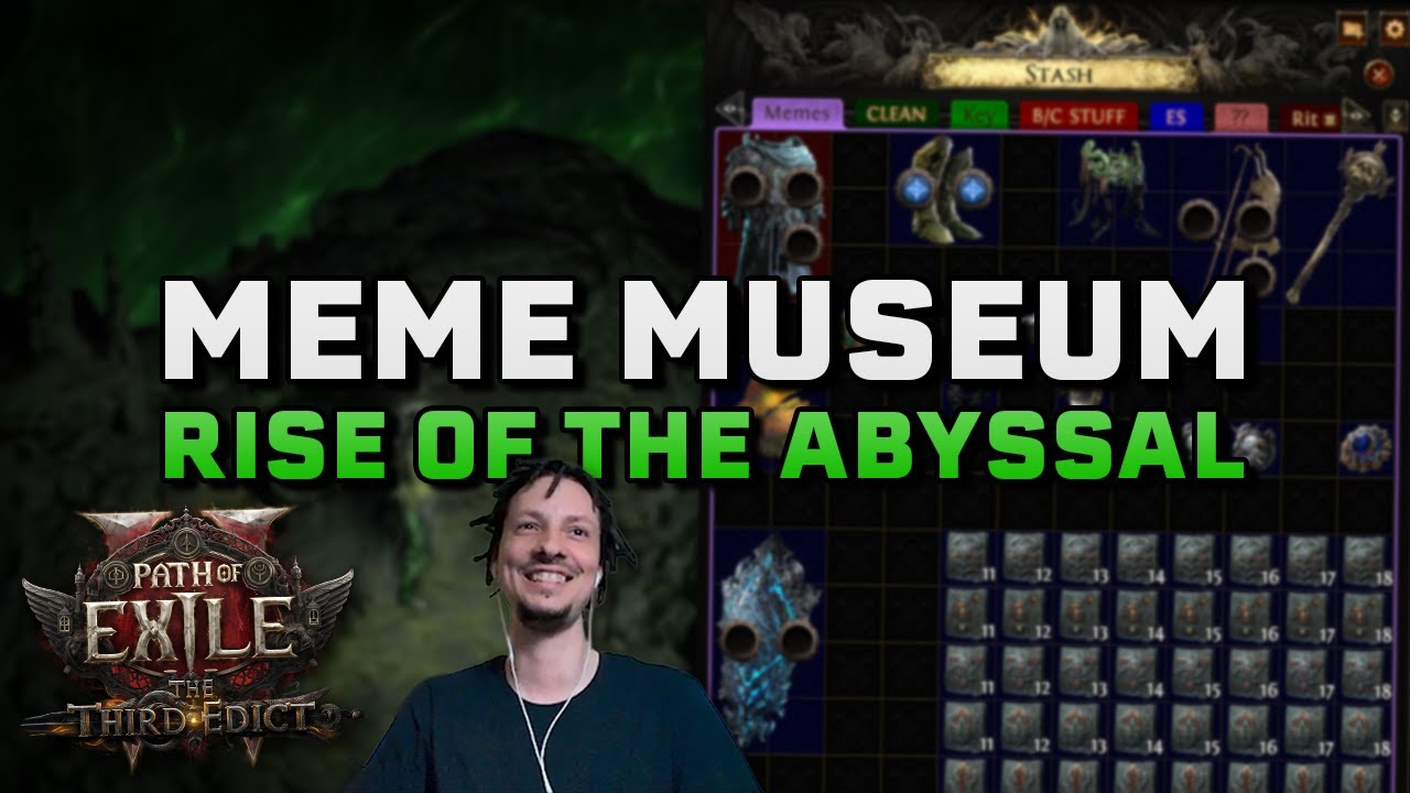 A collection of memorable items from patch 0.3 The Third Edict - Meme Museum - PoE2 #67