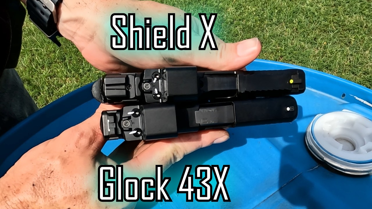 Glock 43X против S&W Shield X &mdash; что лучше для скрытого ношения в 2026 году??!!