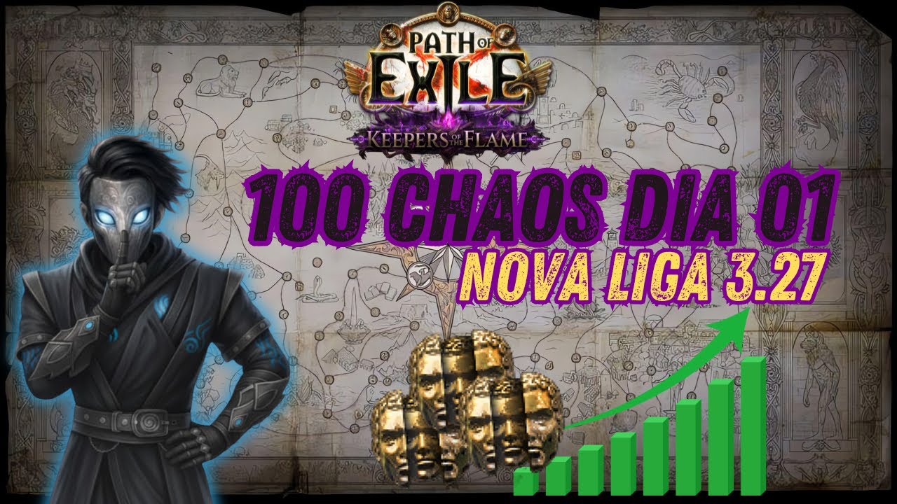 Chaos Rápido na 3.27! A Estratégia  para 100 Chaos/Dia (Farm Keepers of the Flame)