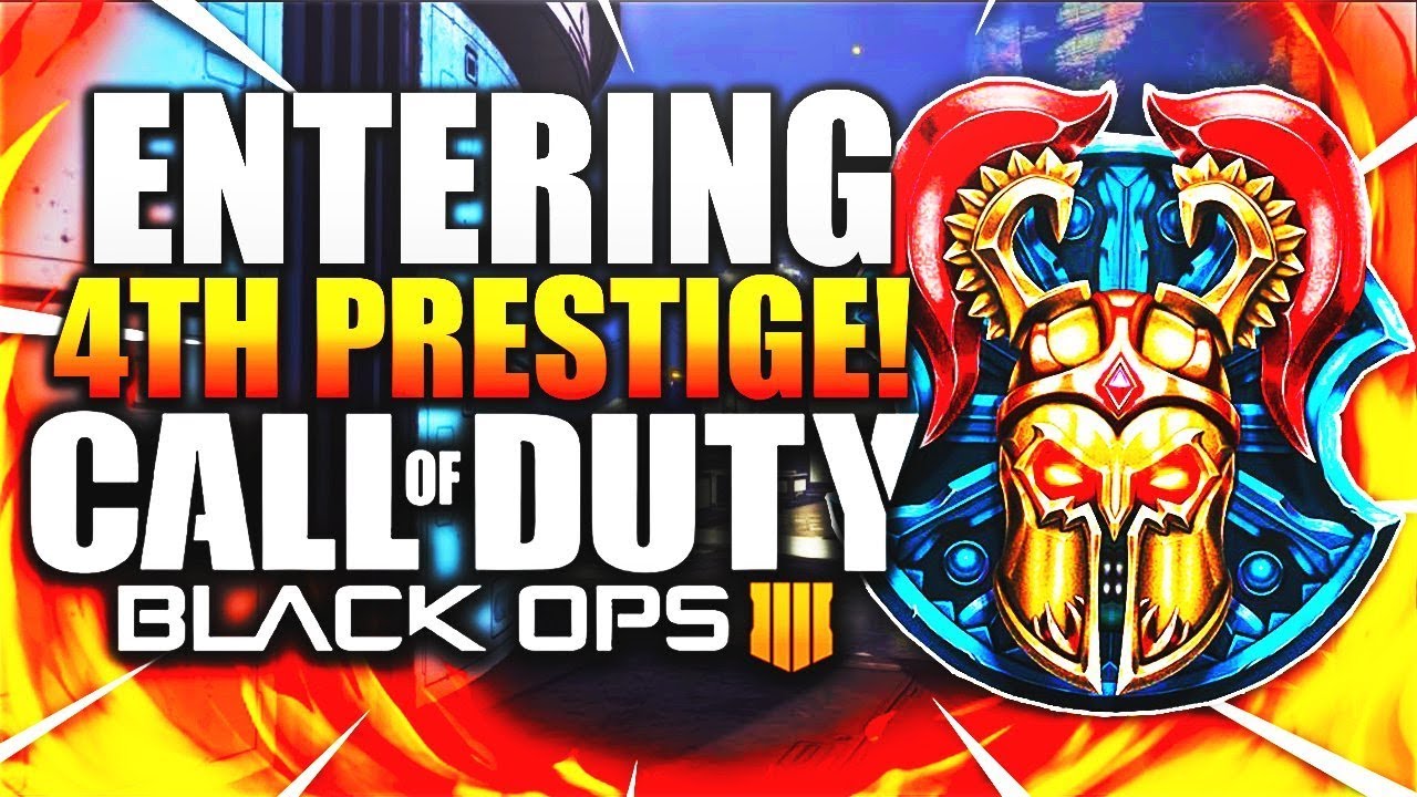 Black Ops 4 Prestige 4! ENTERING FOURTH PRESTIGE 4 in BO4! Stats + Rewards
