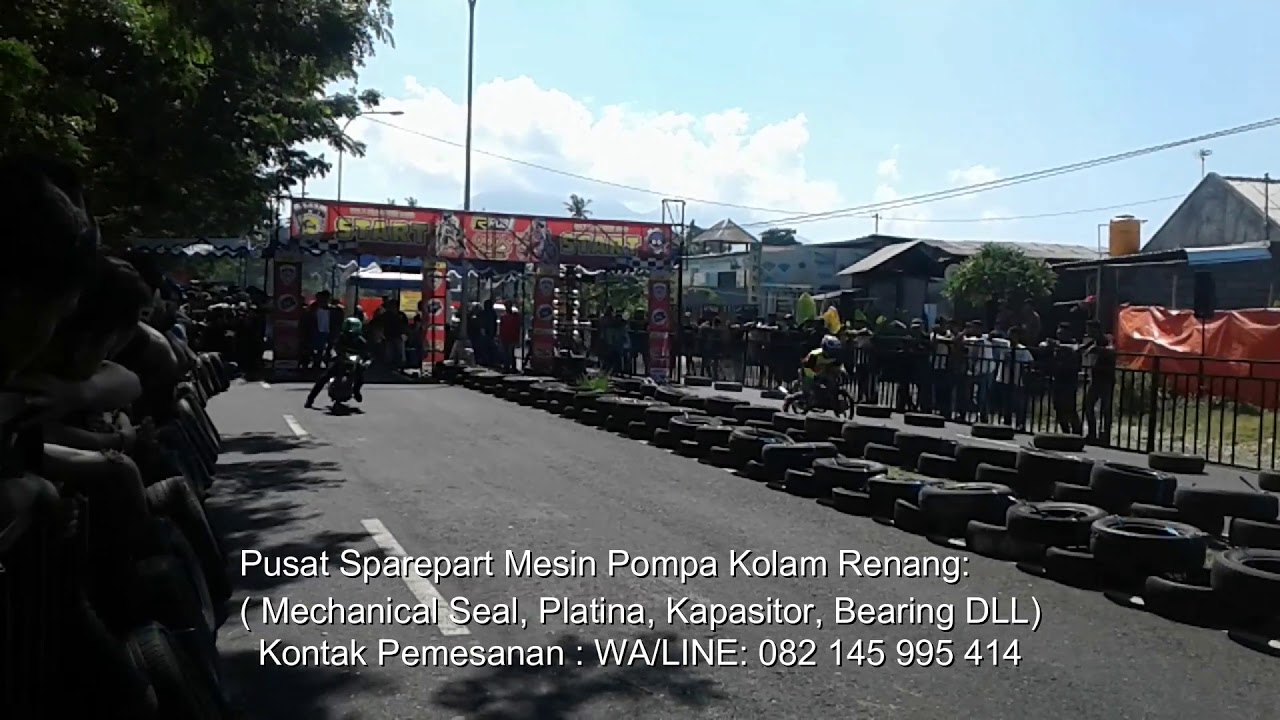 Drag Bike Karangasem 2018 || Lihat Aksi Joki Balap Lurus #201m