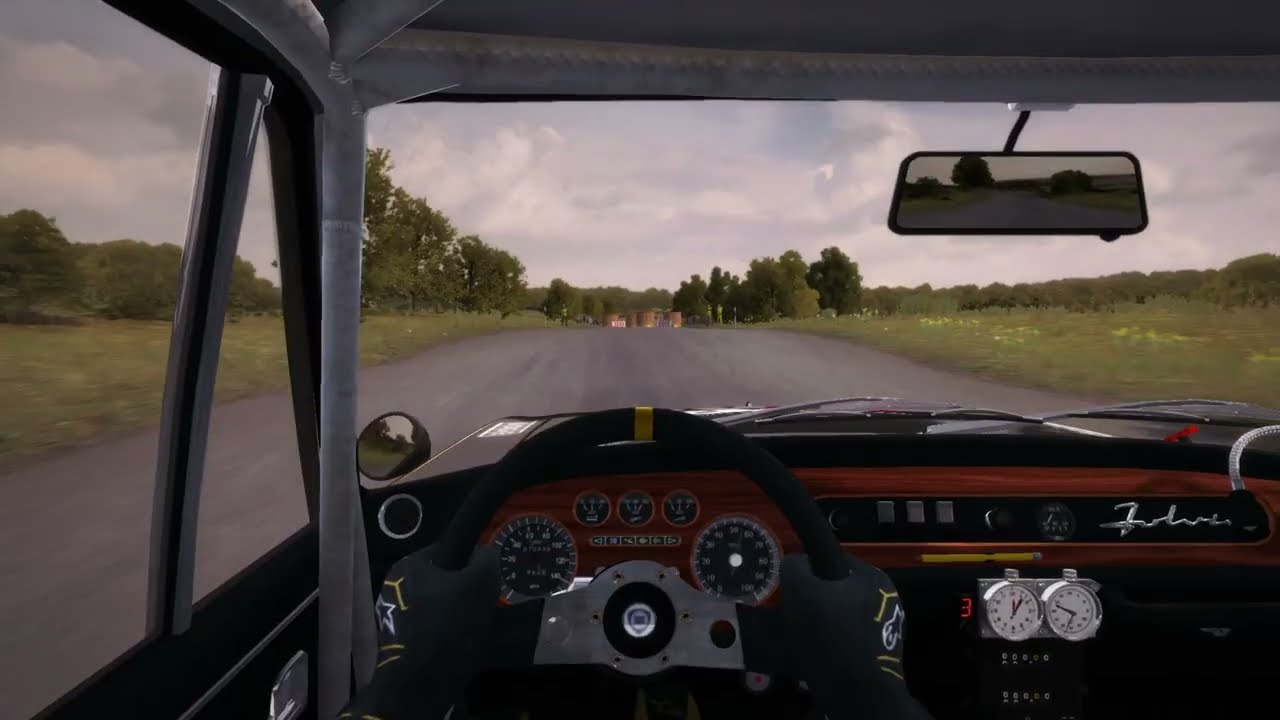 DiRT Rally_ 1960s Open Championship Baumholder Germany _ cockpitcam no hud G29 + Replay
