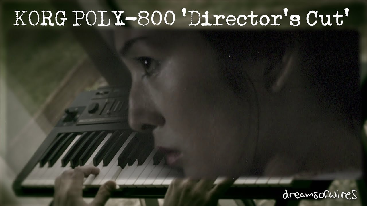 Korg Poly-800 Director's Cut - A homage to the Cinema of Japan... (with my own presets/patches)