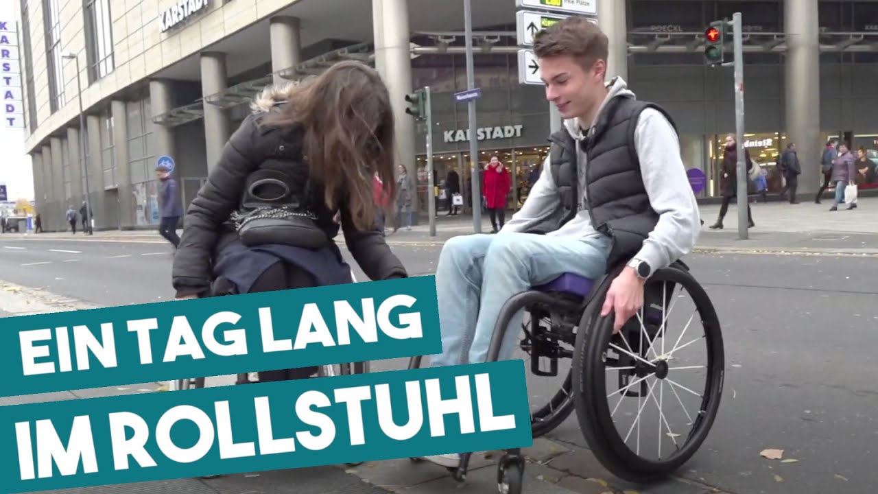 Gehbehindert: Ein Tag lang im Rollstuhl