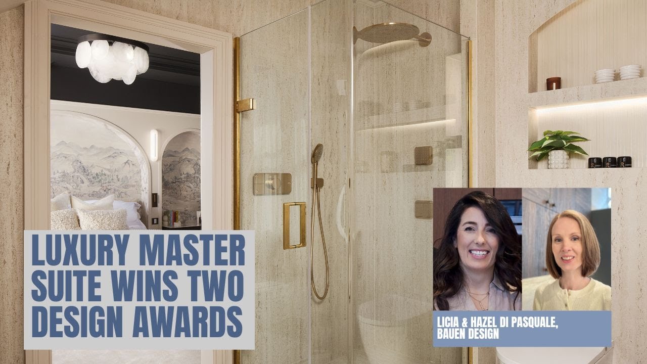 How award-winning designers created a luxury master bedroom, bathroom & dressing room