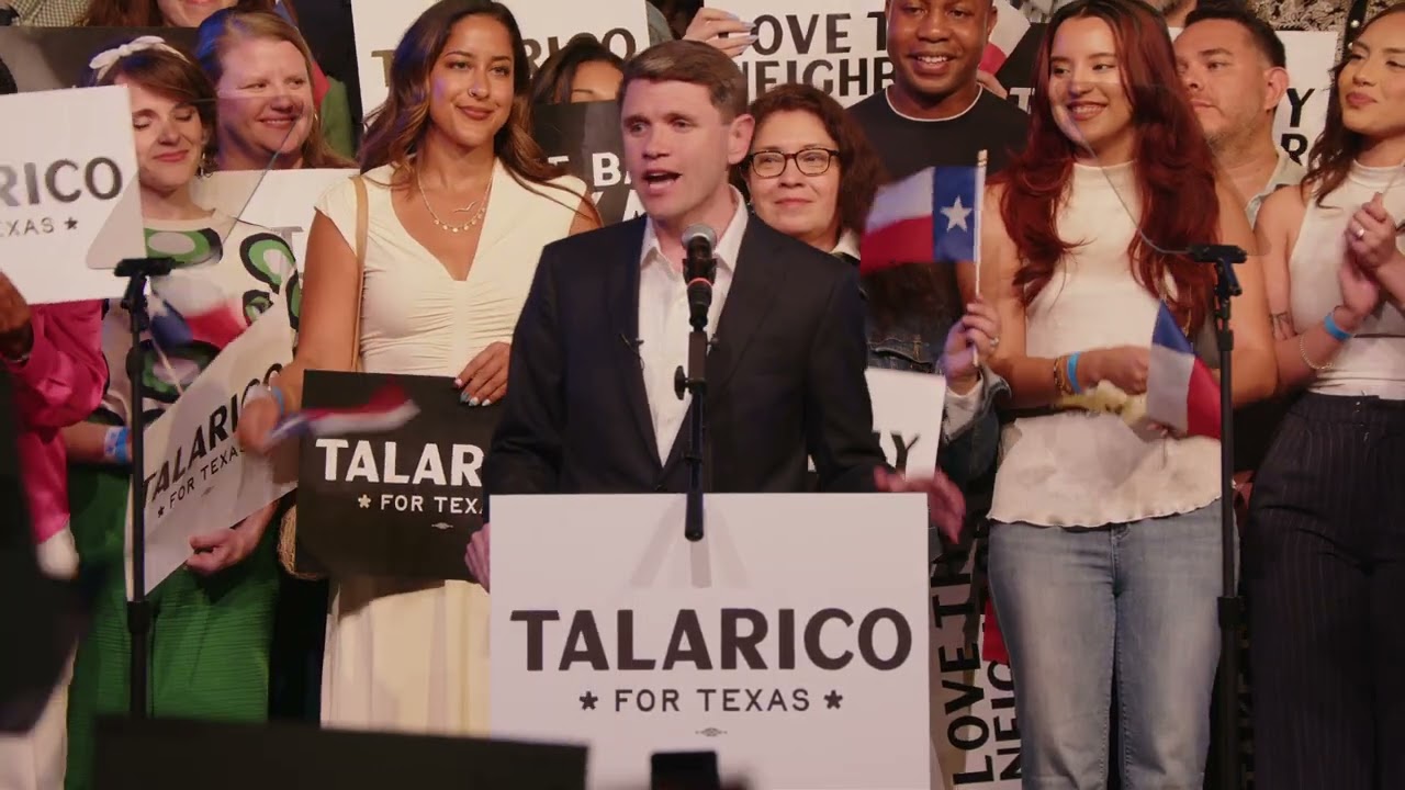 James Talarico Full Remarks at Democratic Primary Election Night Watch Party
