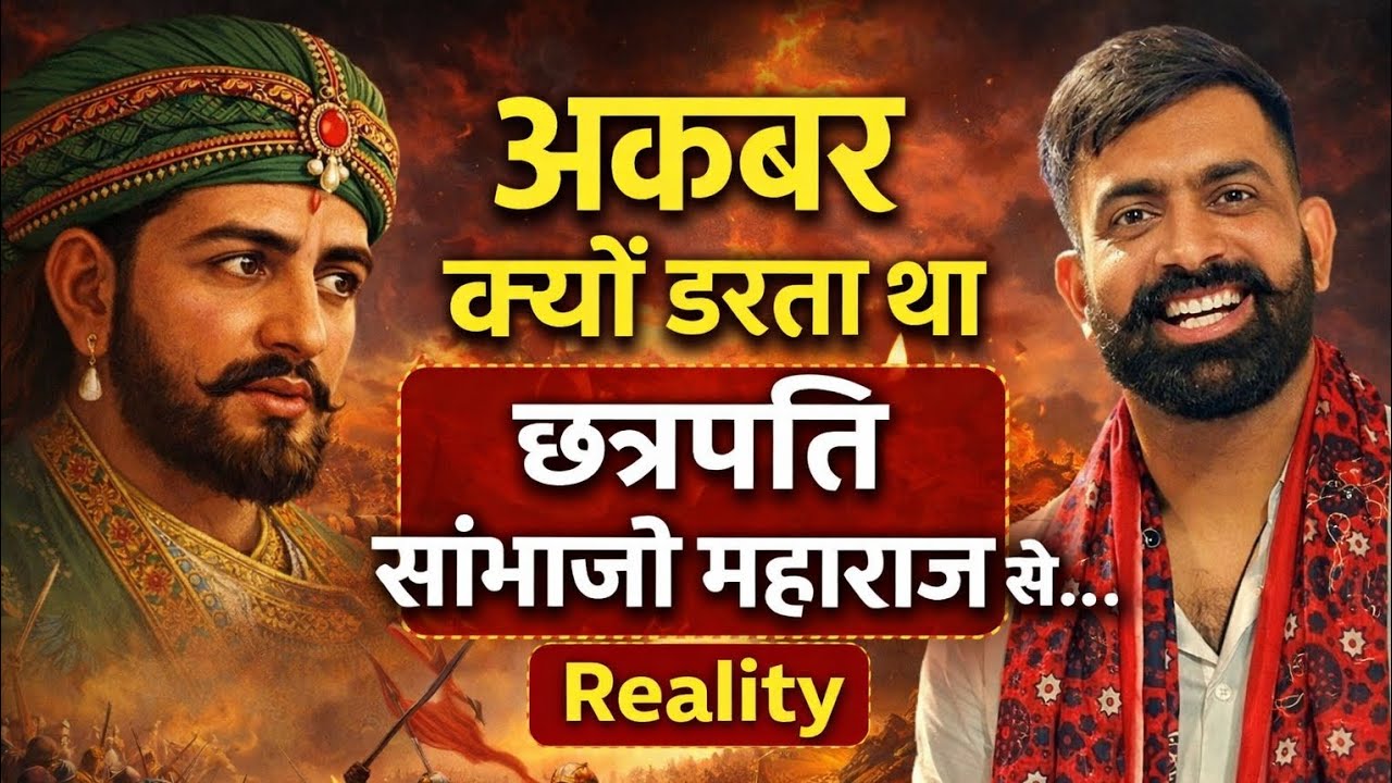 अकबर क्यों डरता था छत्रपति सांभाजी महाराज से....Reality। Rajveer Sir Springboard 