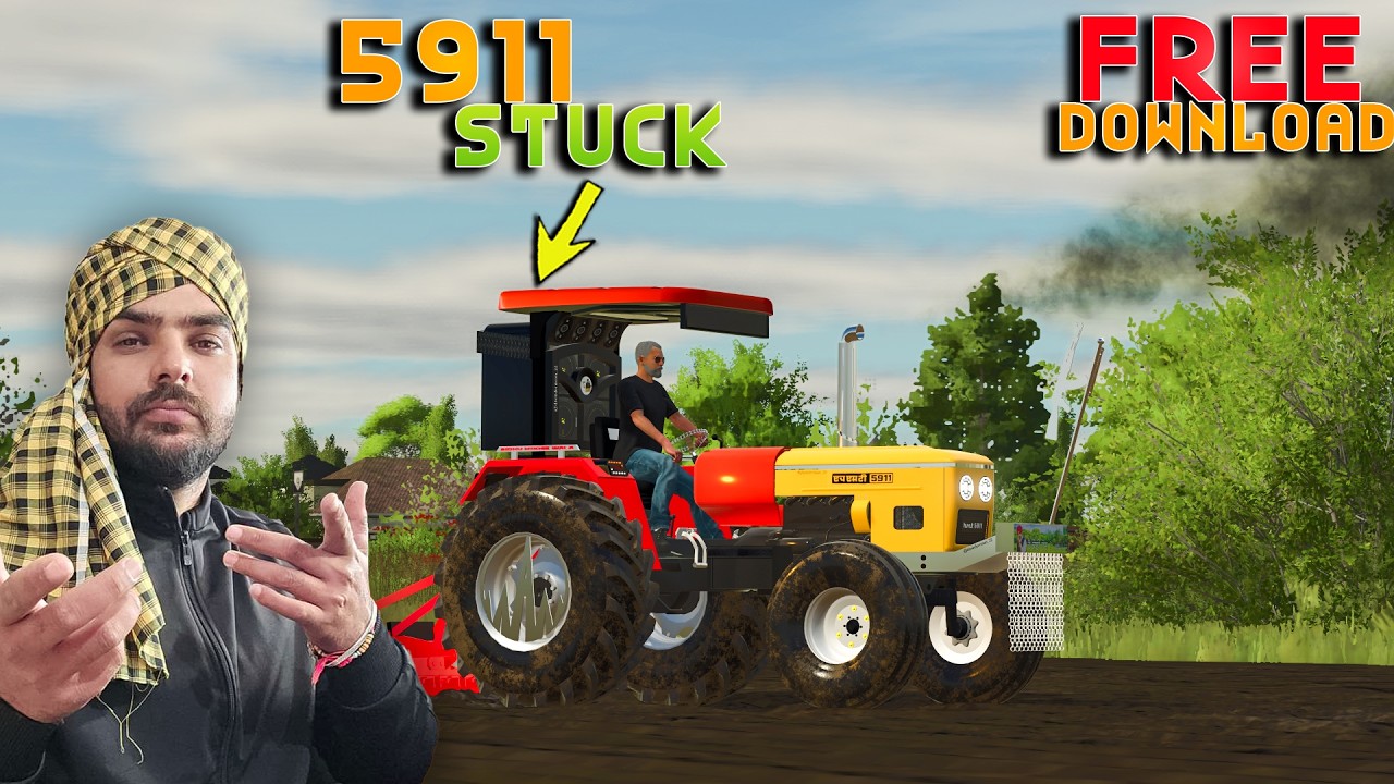 Sidhu moose wala HMT 5911 | Free Download | FS25 |  Dhaliwalmods | Punjab Map #23 | Dhaliwal Gaming