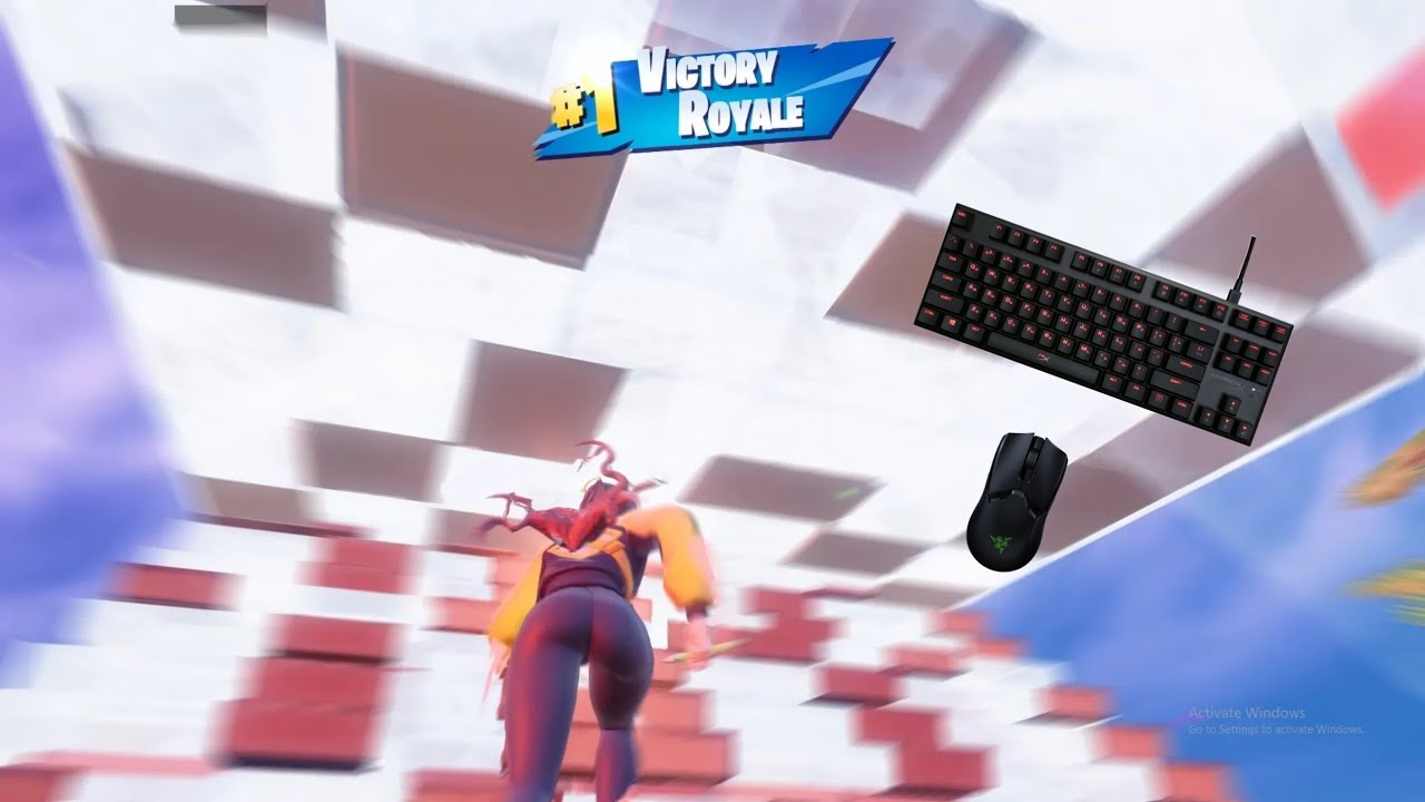 Fortnite ASMR 🤩(HyperX Alloy FPS Pro)