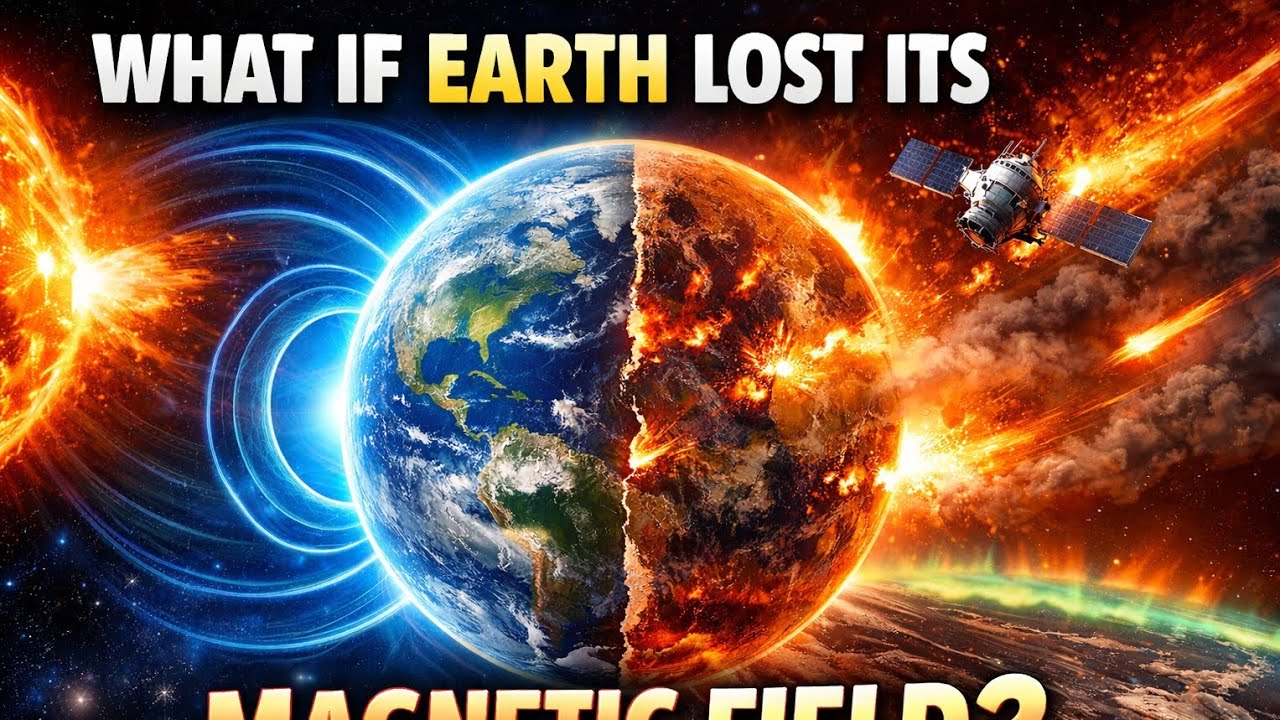 What If Earth Lost Its Magnetic Field? 🌍 Invisible Shield Protecting Life Explained | Hinglish