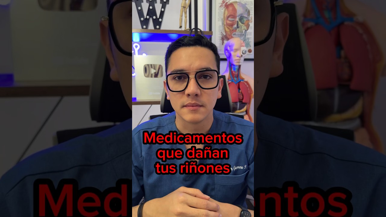 ¡Alerta! Medicamentos que dañan tus riñones. #medicina #shorts