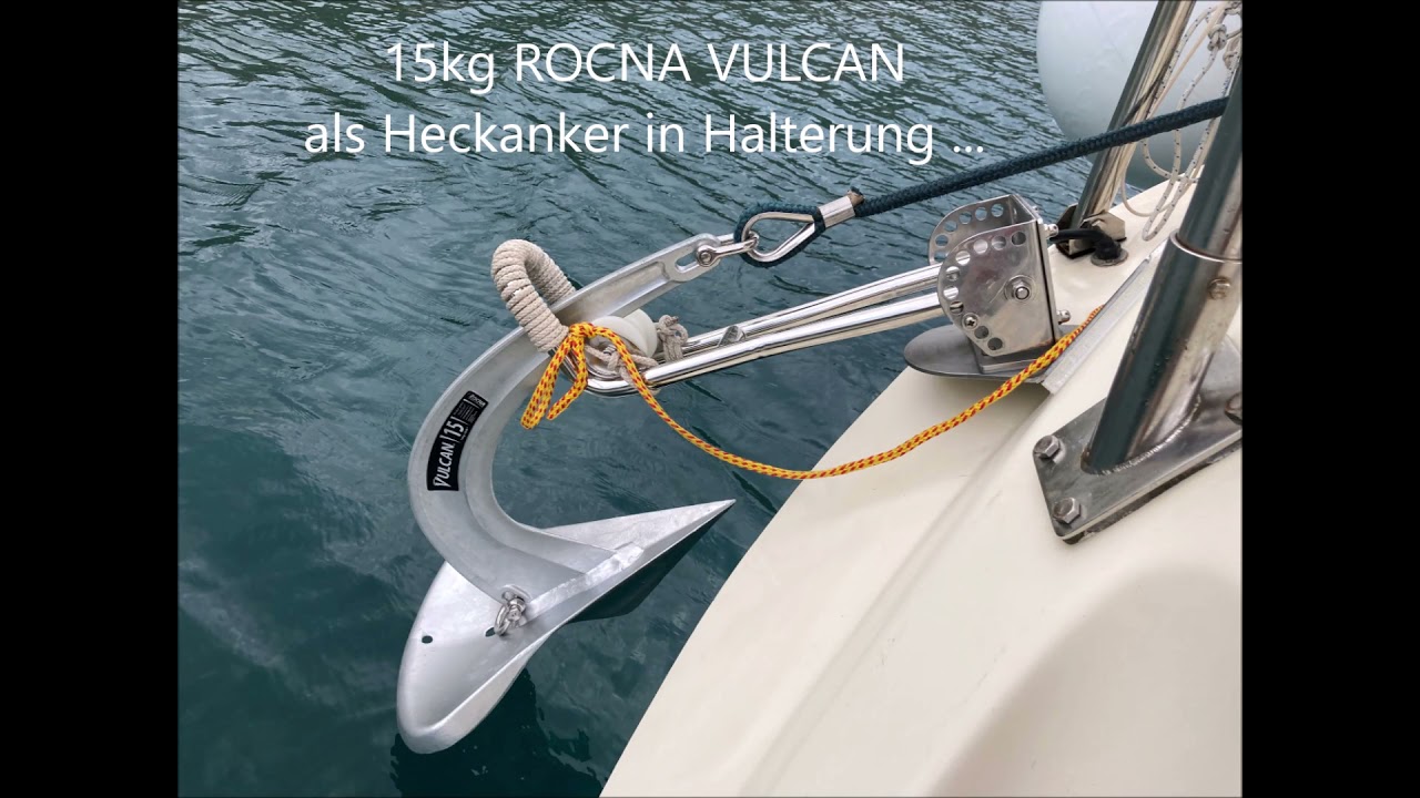 JAMBO als Buganker, ROCNA VULCAN als Heckanker