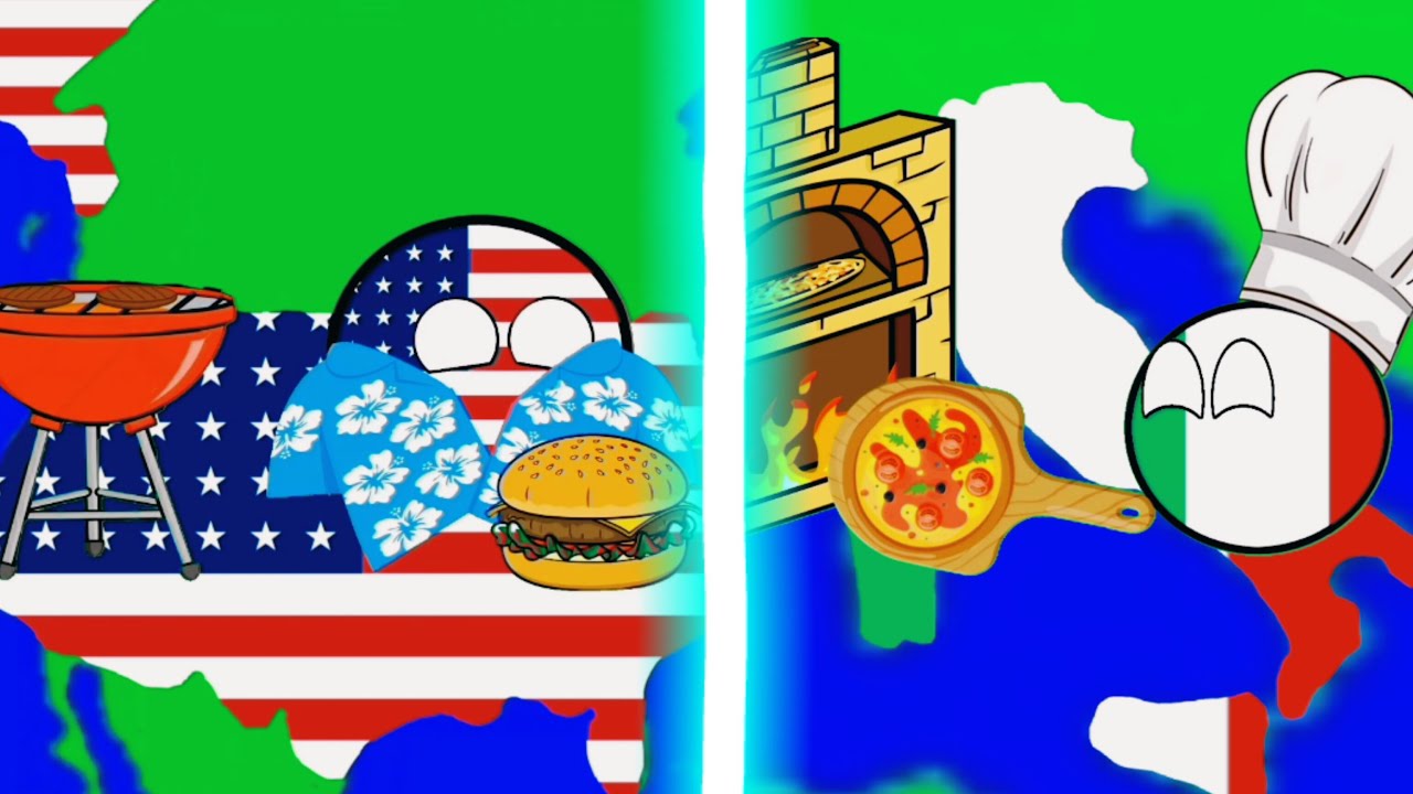 Country Balls National food | CountryBalls Animation