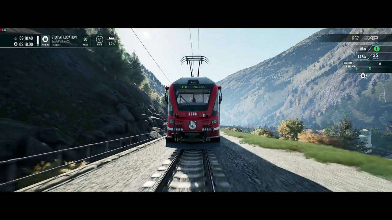 Train Sim World 5 - Bernina Express - (Tirano to Ospizio Bernina)