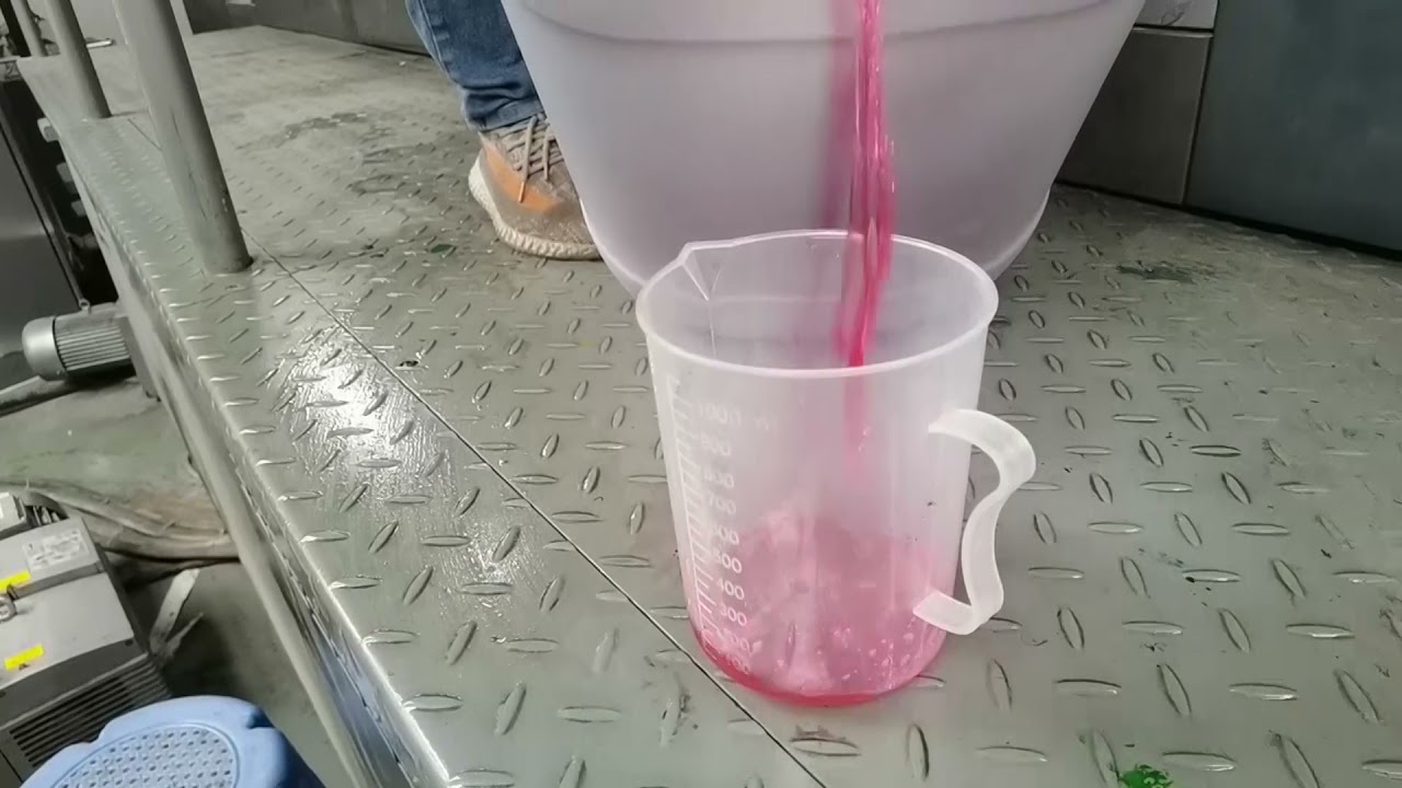 UV fountain solution usage