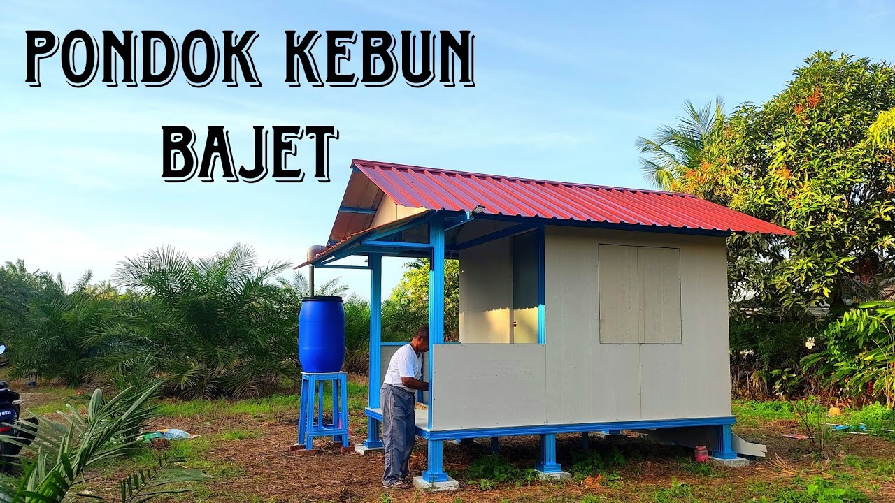 Pondok Bajet Besi Biru ( C Channel )