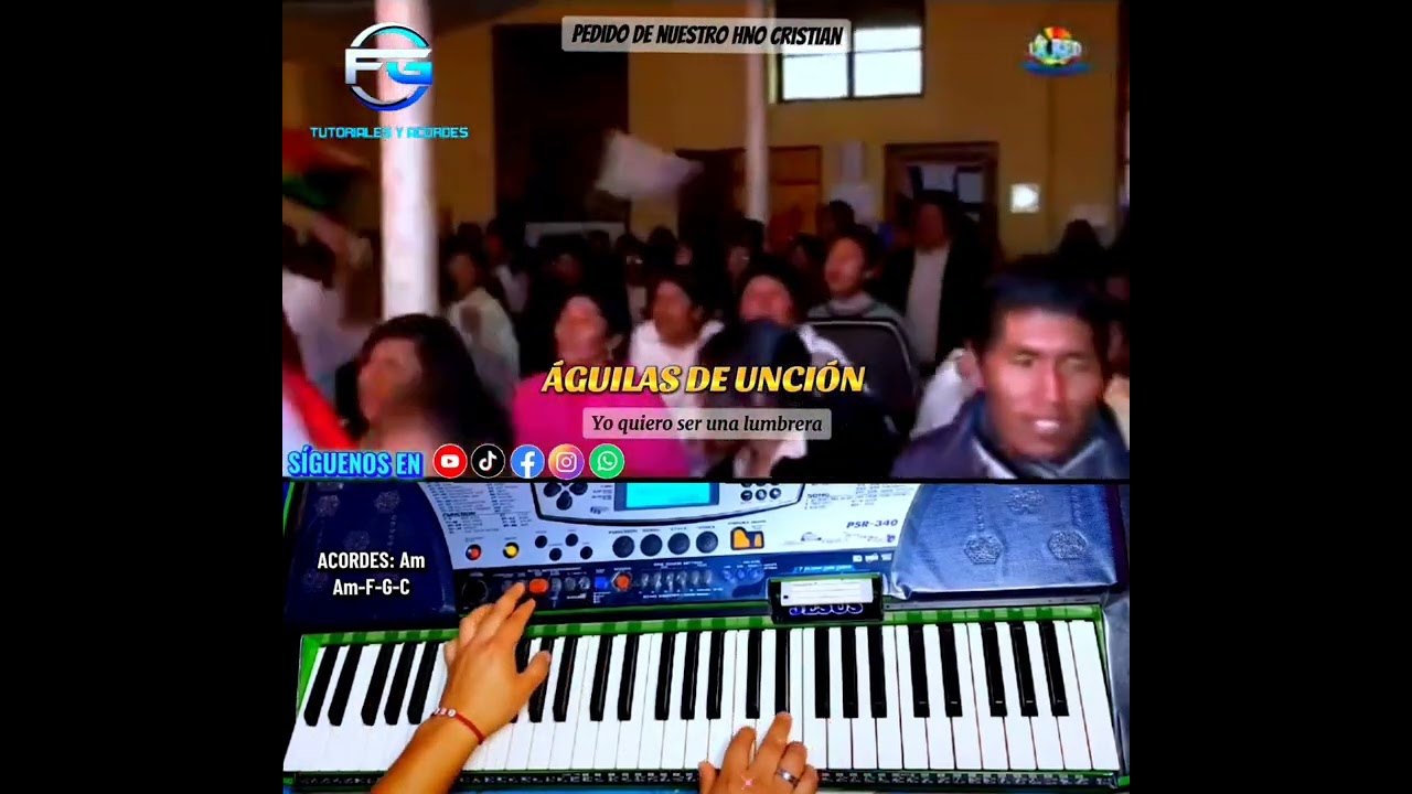 Águilas de Unción - Yo quiero ser una lumbrera. TUTORIALES Y ACORDES FG. 