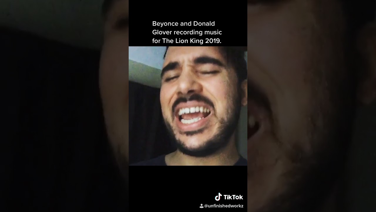 Donald Glover and Beyonce Recording Music for The Lion King 2019