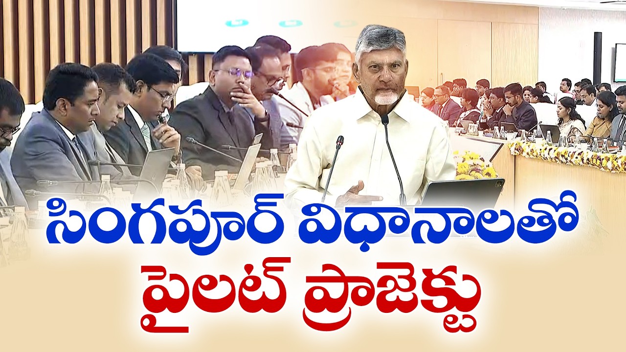 Chandrababu Suggests Singapore Model for Fast-Track AP Development