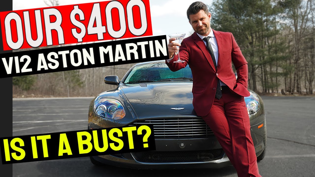 Flipping $400 to a Ferrari - Did we win or lose with this Dealer Auction V12 Aston Martin ? -