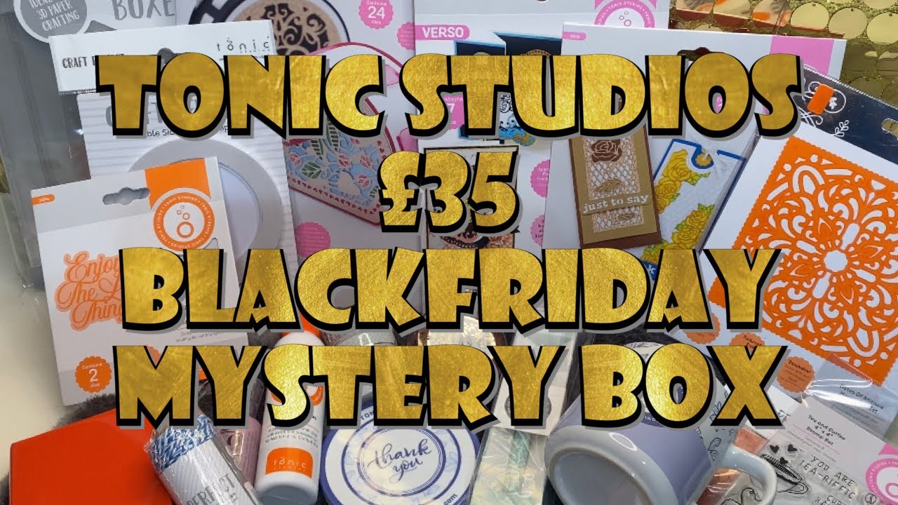 TONIC STUDIOS BLACK FRIDAY £35 MYSTERY BAG HAUL PART 1