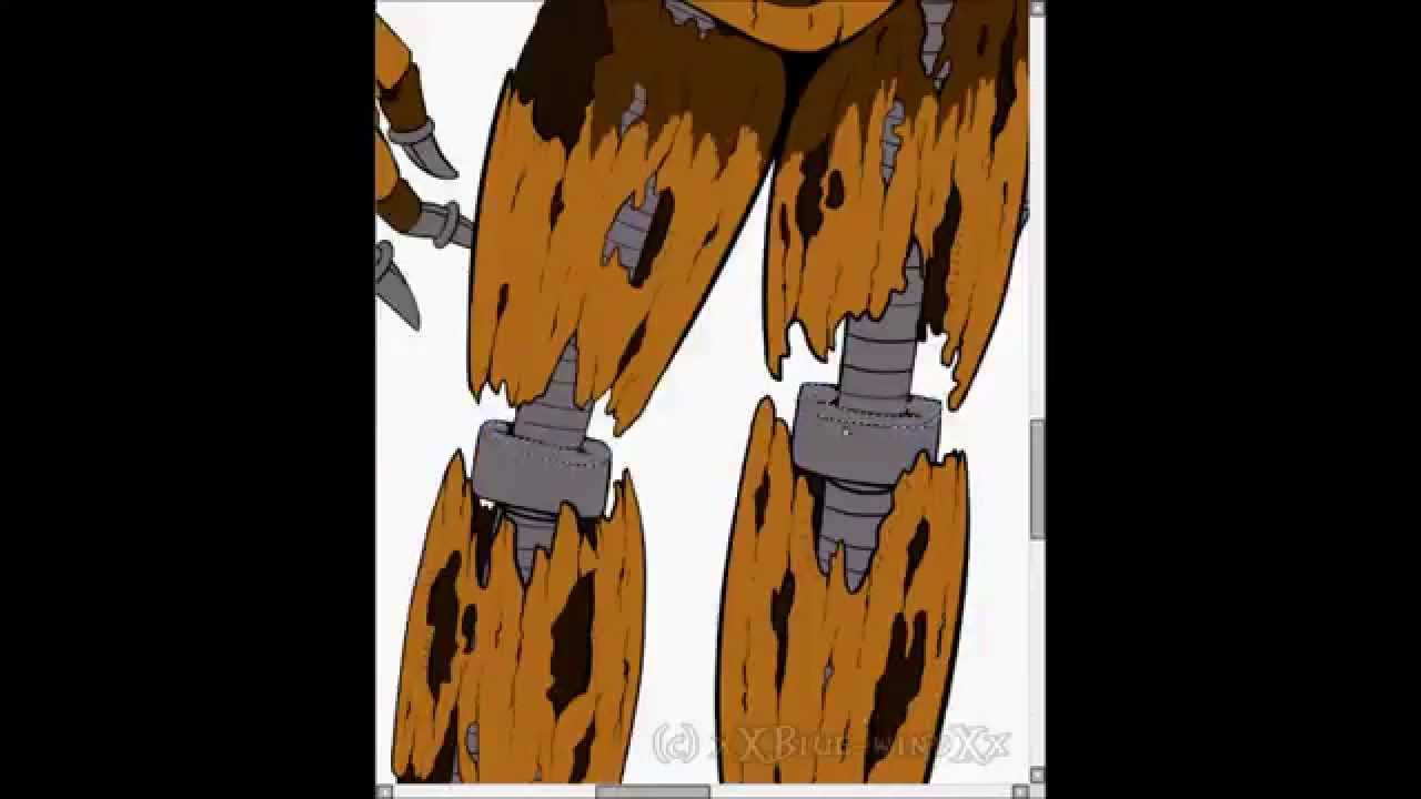 [FNaF 4 Speedpaint] Nightmare Fredbear