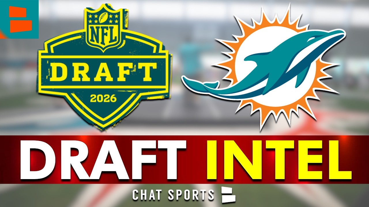 🚨Miami Dolphins NFL Draft Intel🚨Top Dolphins Draft Targets REVEALED?!?!