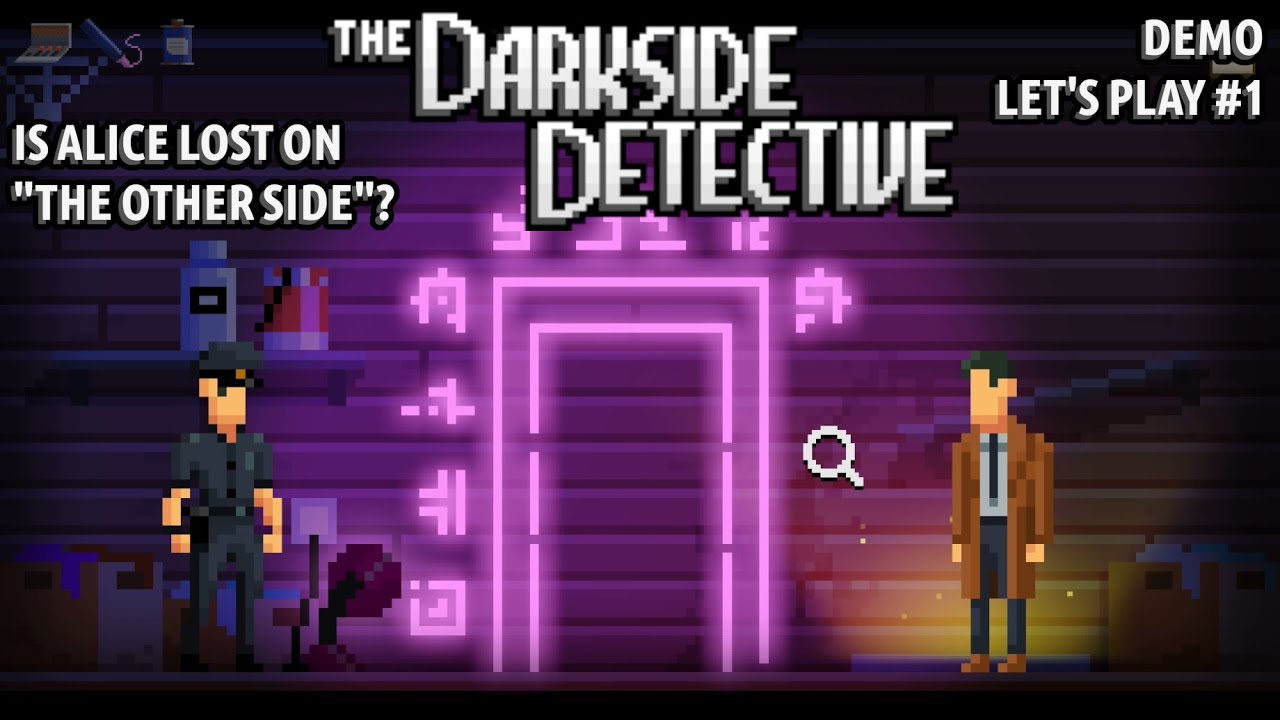 When black magic doesn't keep its nose clean: The Darkside Detective - Case 1 (demo) let's play #1