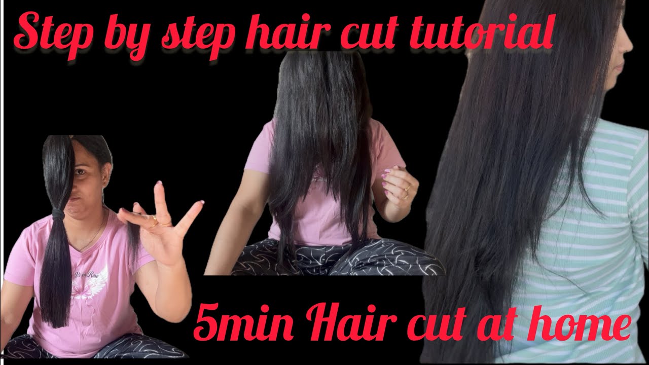 DIY Layer Haircut at Home ✂️ | Easy DIY Step-by-Step Tutorial | How to Cut Layers at Home in 5 Min