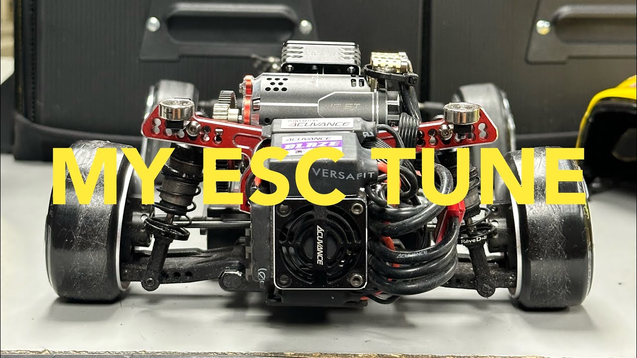 My Acuvance Xarvis XX / RAD ESC Tune