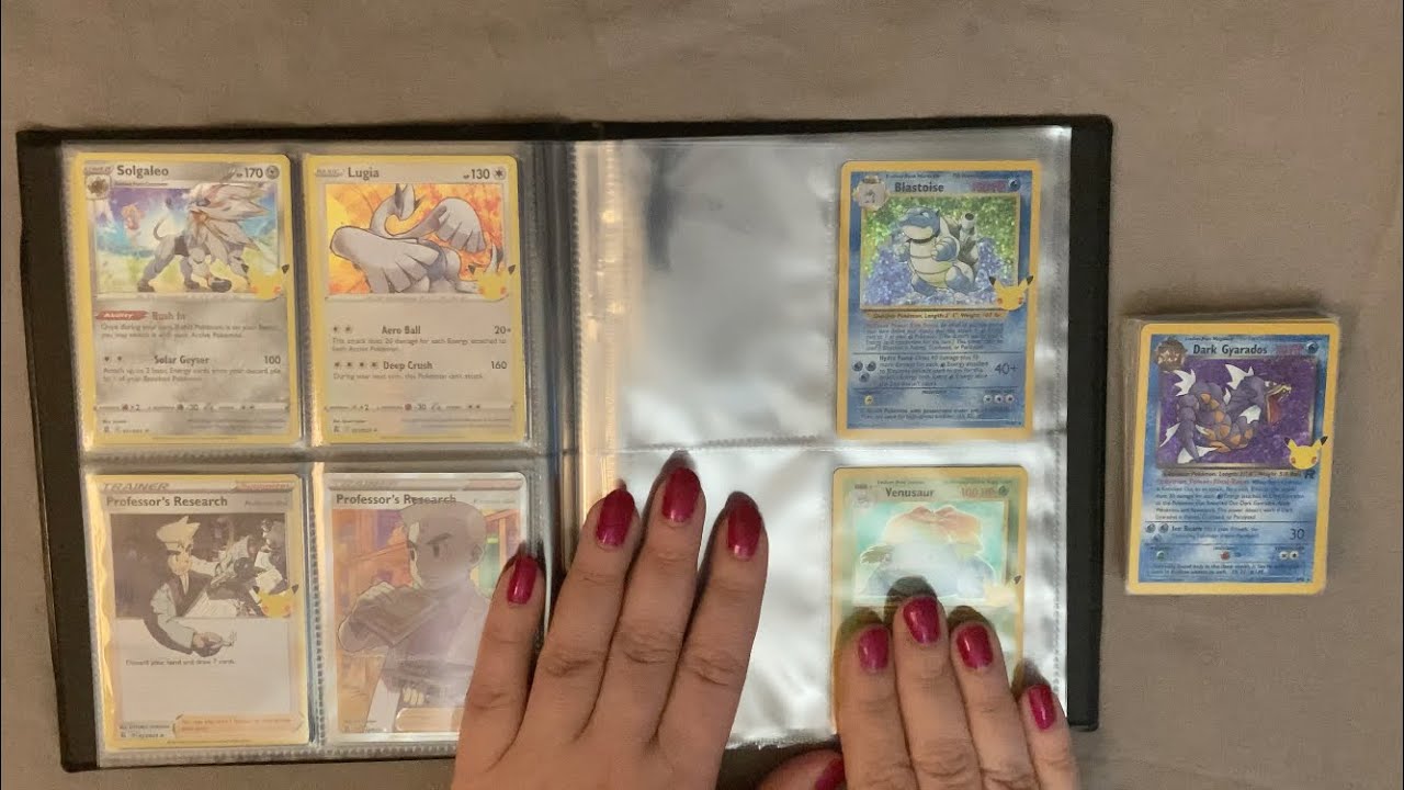 ASMR ✨ arranging my Celebrations cards into a binder ✨ card sounds, page flipping, no talking✨