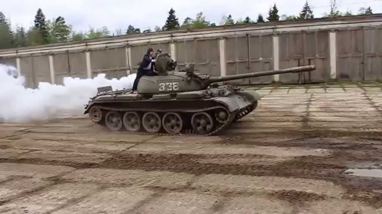 Танк Т-55 | Показ ходовых качеств | Воентур