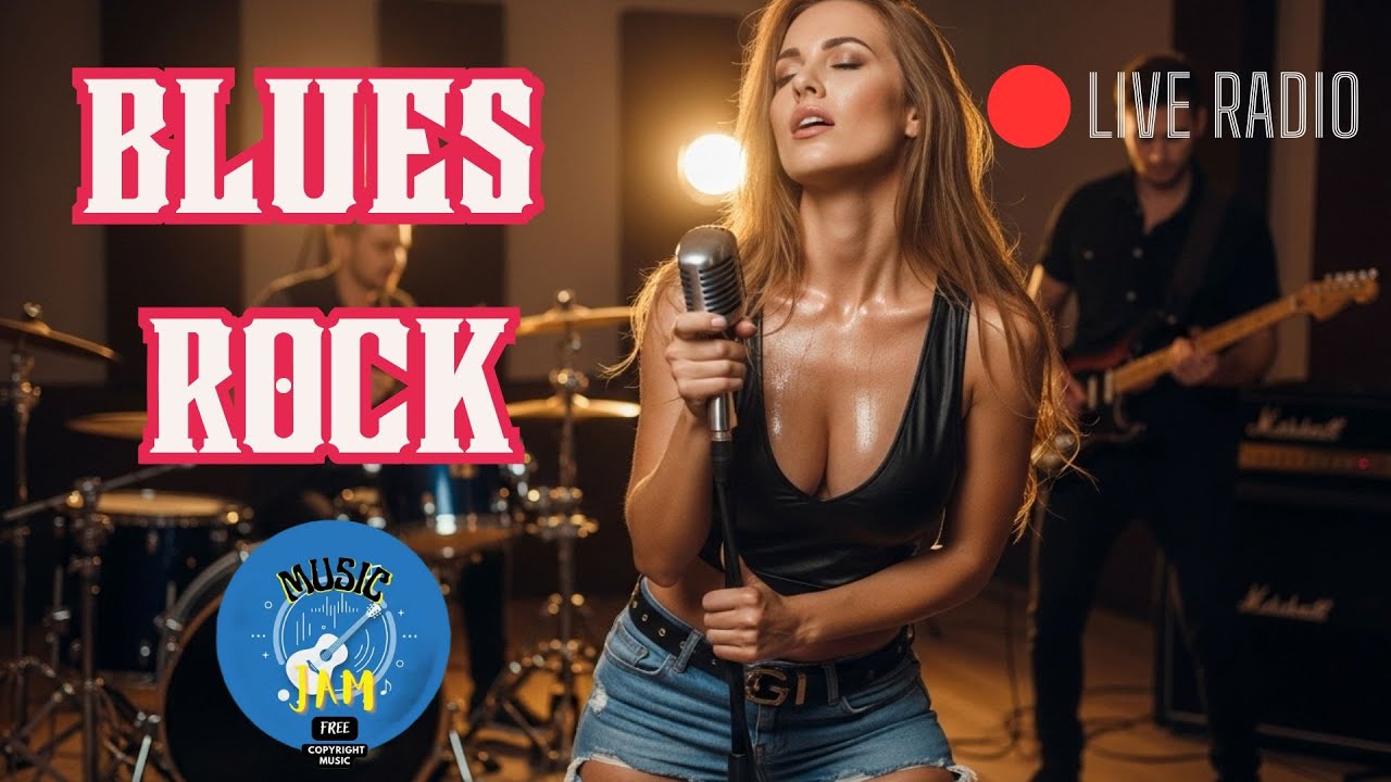 Blues Rock Radio 24/7 📻 The Best Riffs Live