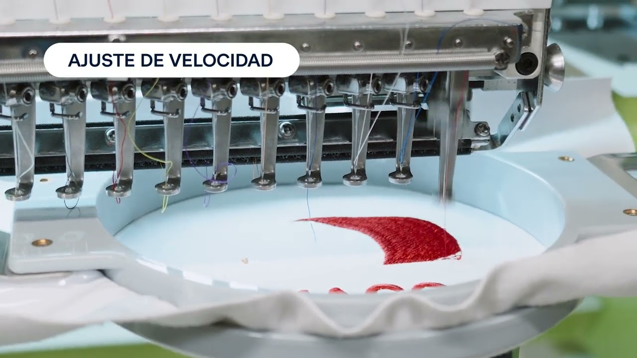 M&aacute;quina Bordadora de 2 cabezas industrial DINNEK
