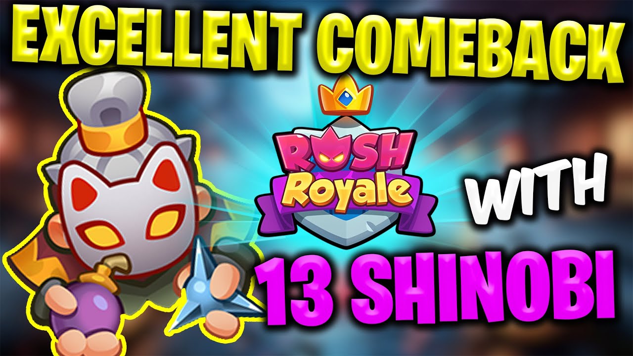 Rush Royale&rsquo;s Ninja Army &ndash; Shinobi Breaks Phantom Mode!| Rush Royale