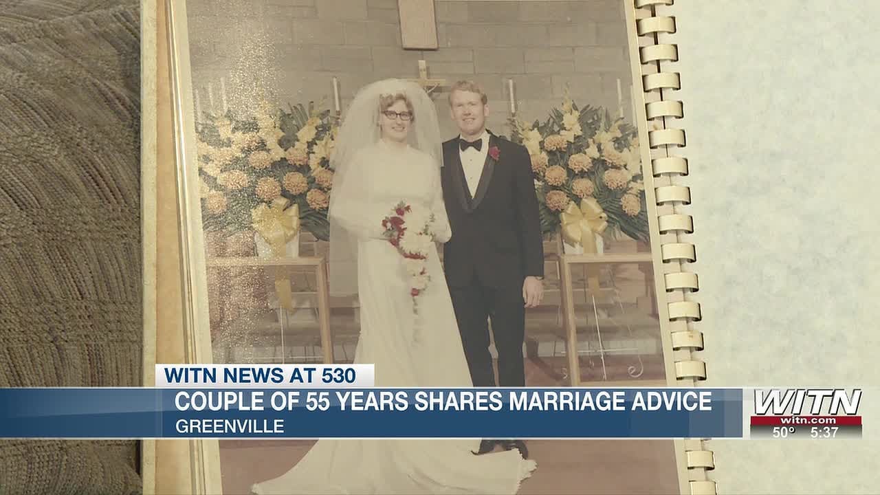 Couple of 55 years shares marriage advice