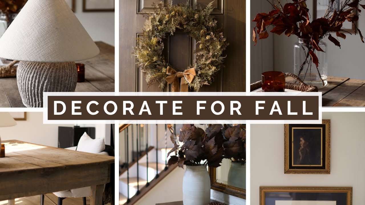 DECORATE WITH ME FOR FALL 2025 | DIY FALL DECOR ON A BUDGET | PART 1