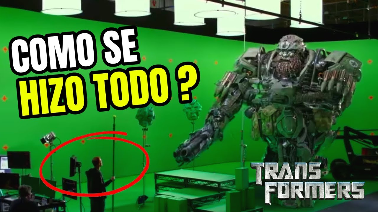 Asi Se hizo TRANSFORMERS: El Despertar de las Bestias | Detrás de Cámaras y Efectos Especiales 😱